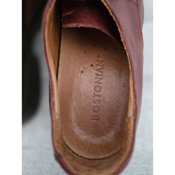 Bostonian Mens Brown Leather Derby Shoes Size 42 - Picture 5 of 7